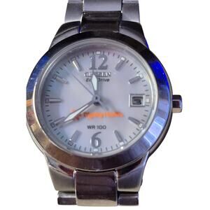 Citizen Eco-Drive Women's Watch Date Japan Movement WR100 Date function READ